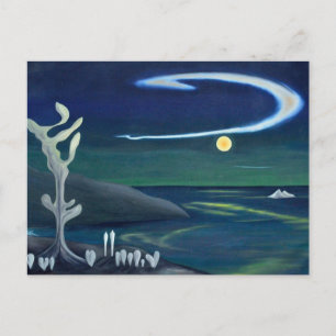 Island Moon Before the World by Blasingame Postcard