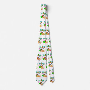 Island Music Ukulele Aloha Tie