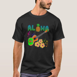 Island Music Ukulele Hawaii Aloha T-Shirt