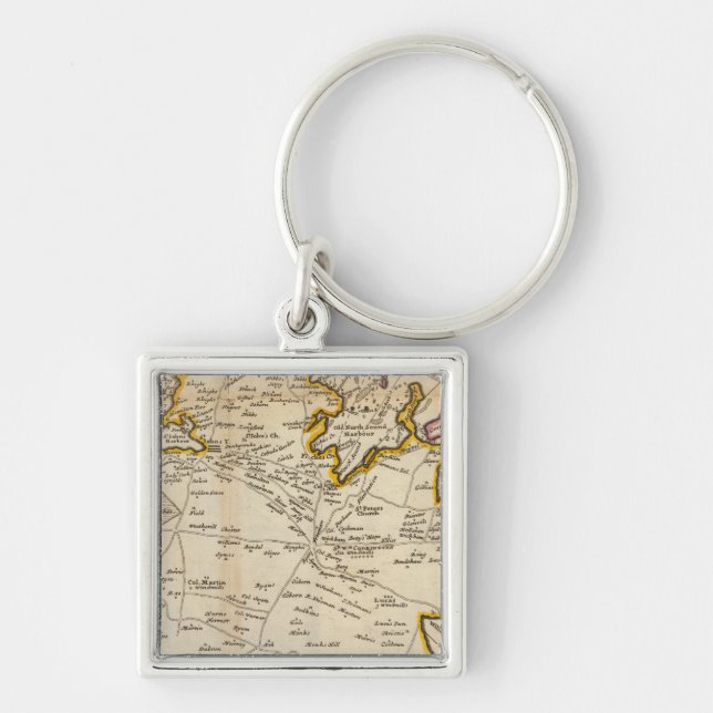 Island of Antego Key Ring (Front)