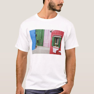 Island of Burano, Burano, Italy. Colourful Burano T-Shirt