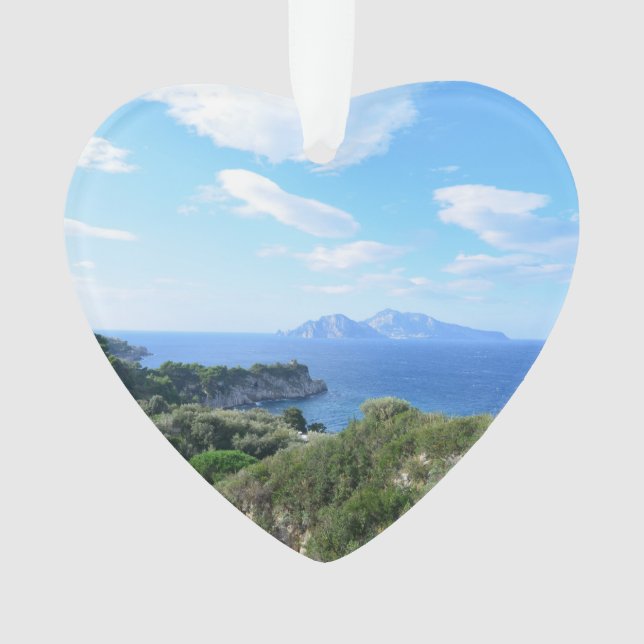 Island of Capri Ornament (Front)