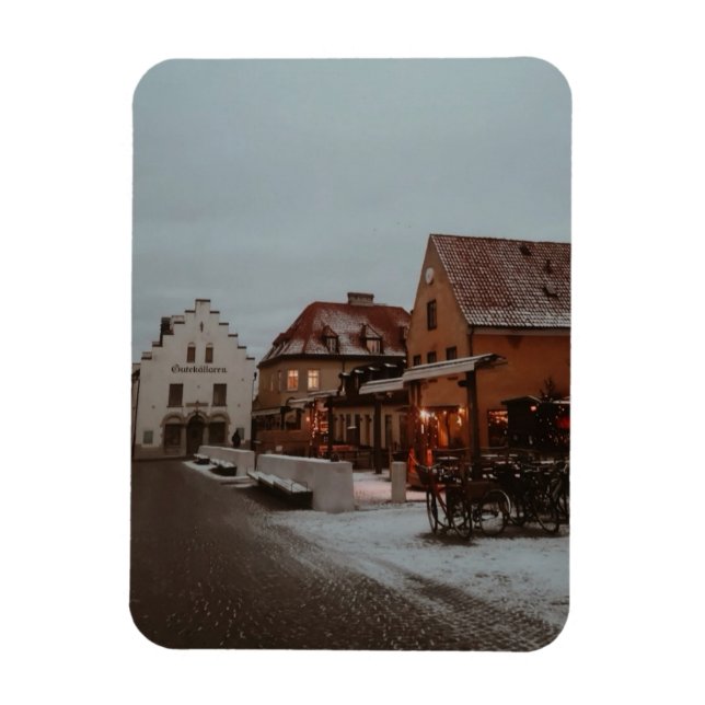Island of Gotland - Unesco town of Visby - Sweden  Magnet (Vertical)