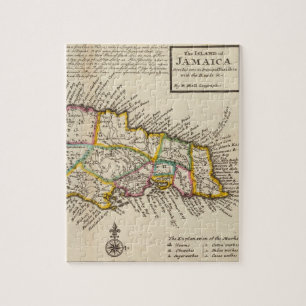Island of Jamaica Jigsaw Puzzle