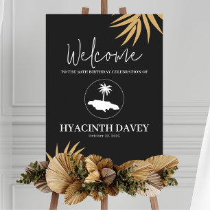 Island Of Jamaica WWelcome Sign