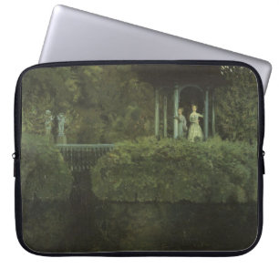 Island of Love (by Konstantin Somov) Laptop Sleeve
