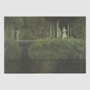 Island of Love (by Konstantin Somov) Tissue Paper