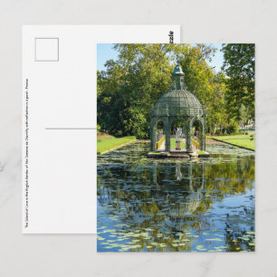 Island of Love in the Chateau de Chantilly Postcard