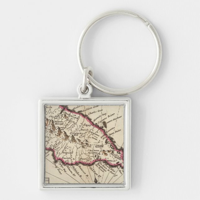 Island of St Christophers Key Ring (Front)