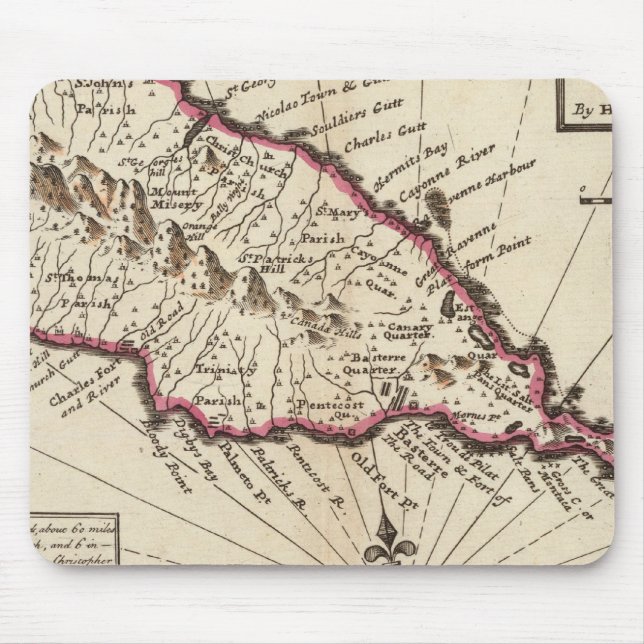 Island of St Christophers Mouse Pad (Front)