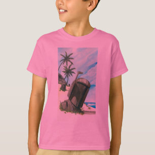 "Island of the Fett Moai" T-Shirt