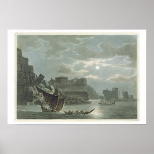 Island of Tortosa, in Syria, from 'Views in the Ot Poster