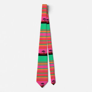 Island Palm Trees Tie