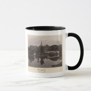 Island pavilion in the Cantanement Garden Mug