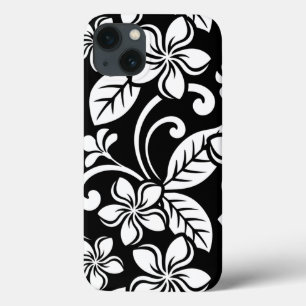 ISLAND PLUMERIA (BLACK) iPhone 13 CASE