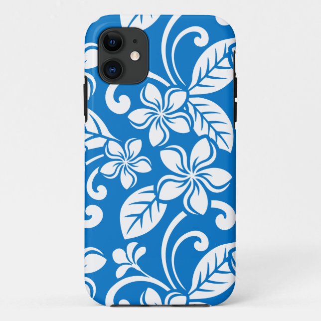 ISLAND PLUMERIA (BLUE SKY) Case-Mate iPhone CASE (Back)