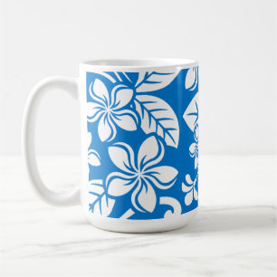 ISLAND PLUMERIA (BLUE SKY) COFFEE MUG