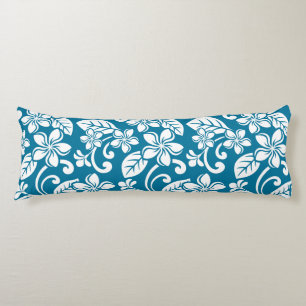 ISLAND PLUMERIA (CARIBBEAN BLUE) BODY CUSHION