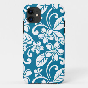 ISLAND PLUMERIA (CARIBBEAN BLUE)iPhone / iPad case