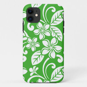 ISLAND PLUMERIA (CITRUS GREEN) iPhone 11 CASE
