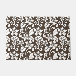 ISLAND PLUMERIA (COFFEE BROWN) DOORMAT