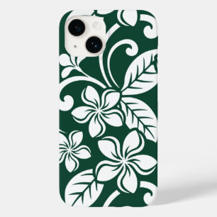 ISLAND PLUMERIA (FOREST GREEN) Case-Mate iPhone 14 CASE
