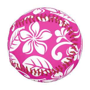 ISLAND PLUMERIA (HOT PINK) BASEBALL
