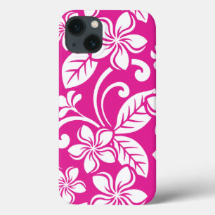 ISLAND PLUMERIA (HOT PINK) iPhone 13 CASE