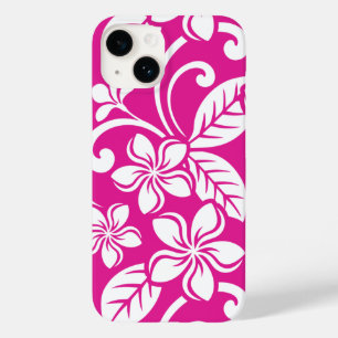 ISLAND PLUMERIA (HOT PINK) Case-Mate iPhone CASE