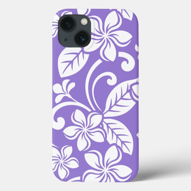 ISLAND PLUMERIA (LAVENDER) Case-Mate iPhone CASE (Back)