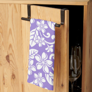 ISLAND PLUMERIA (LAVENDER) TEA TOWEL