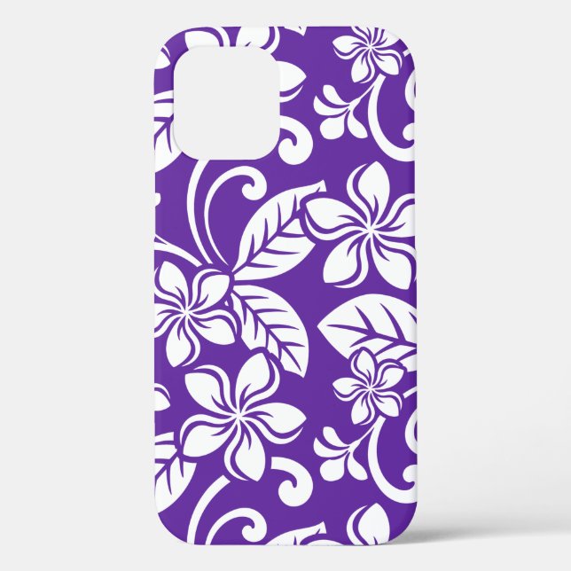 ISLAND PLUMERIA (PURPLE) Case-Mate iPhone CASE (Back)