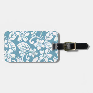 ISLAND PLUMERIA (SLATE BLUE) LUGGAGE TAG