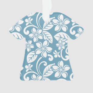 ISLAND PLUMERIA (SLATE BLUE) ORNAMENT