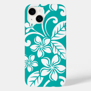ISLAND PLUMERIA (TURQUOISE) Case-Mate iPhone 14 CASE