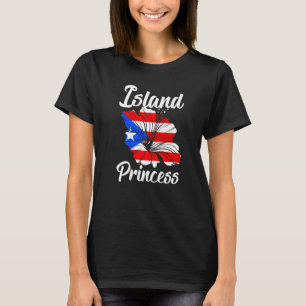 Island Princess Puerto Rico Boricua Puerto Rican T-Shirt