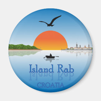 Island Rab, Croatia Magnet
