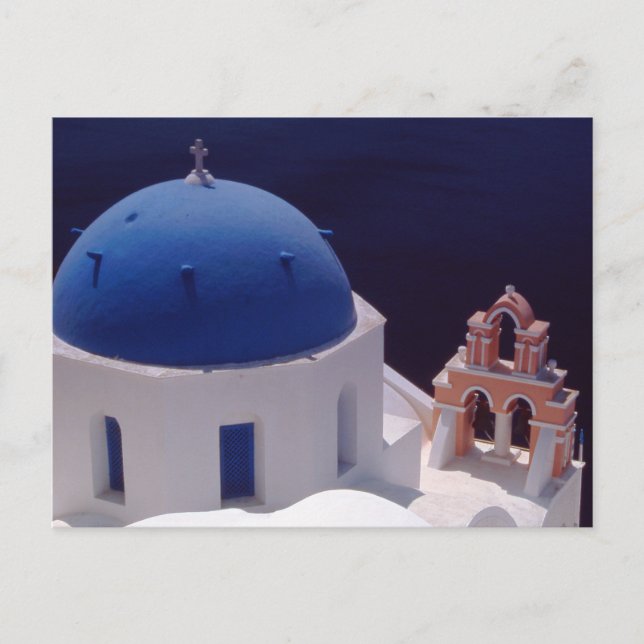 Island Santorini, Greece  Postcard (Front)