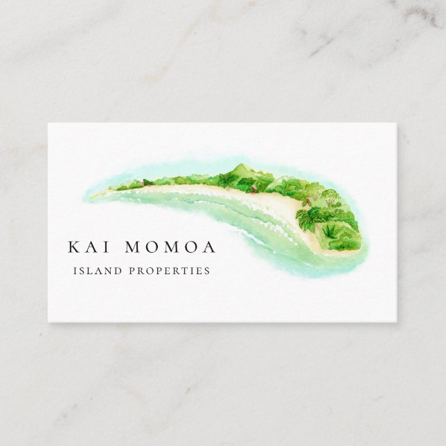 Island Shores Business Card (Front)