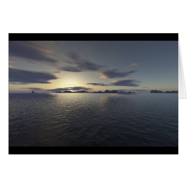 Island Sunrise (Front Horizontal)