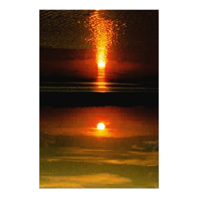                            Island Sunset           Photo Print (Front)