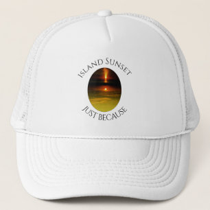 Island Sunset Trucker Hat