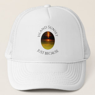 Island Sunset Trucker Hat
