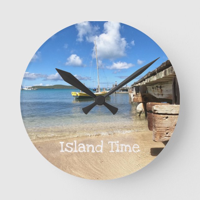 Island Time Clock (Front)