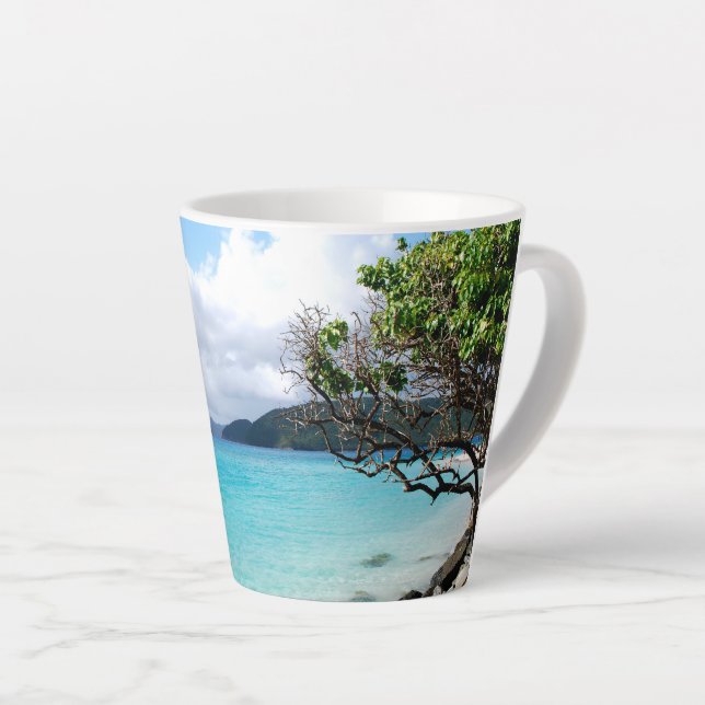 Island Time Latte Mug (Right Angle)