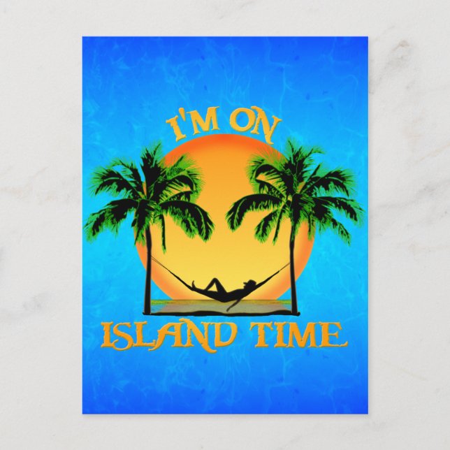 Island Time Postcard (Front)