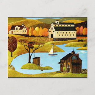 Island Treehouse Postcard