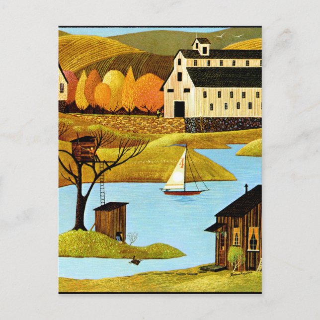 Island Treehouse Postcard (Front)