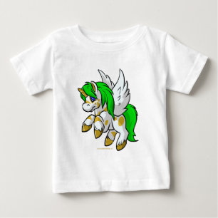 Island Uni flying over Mystery Island Baby T-Shirt