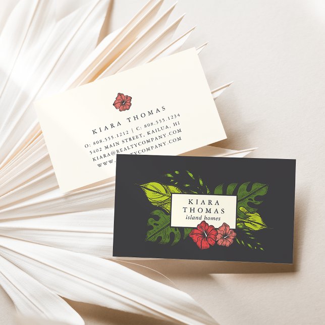 Island Vintage Business Card (Creator Uploaded)
